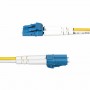 StarTech.com Cavo in fibra ottica duplex monomodale OS2 da LC a LC (UPC) da 5m, 9/125µm, 100G, Insensibile alla piegatura, Bass