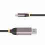 StarTech.com Cavo USB-C a DisplayPort da 3m, 8K 60Hz, 4K 144Hz, HDR, Cavo adattatore USB Tipo-C a DP 1.4, Convertitore video com