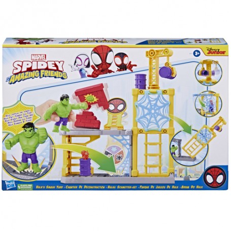 SPIDEY PLAYSET HULK SPACCATUTTO (F37175L0)