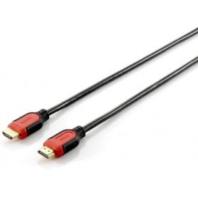 Equip 119342 cavo HDMI 2 m HDMI tipo A (Standard) Nero, Rosso (119342-)