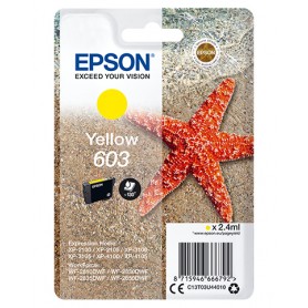 Epson Singlepack Yellow 603 Ink (C13T03U44020)