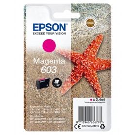 Epson Singlepack Magenta 603 Ink (C13T03U34020)