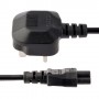 StarTech.com Cavo di alimentazione standard BS-1363 a IEC320 C5 - Cavo di Rete a trifoglio BS-1363 a IEC320 c5 da  (PXTNB3SUK1M)