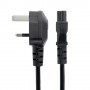 StarTech.com Cavo di alimentazione standard BS-1363 a IEC320 C5 - Cavo di Rete a trifoglio BS-1363 a IEC320 c5 da  (PXTNB3SUK1M)