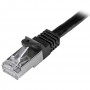 StarTech.com N6SPAT3MBK cavo di rete Nero 3 m Cat6 SF/UTP (S-FTP) (N6SPAT3MBK)