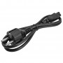 StarTech.com Cavo alimentazione Laptop o PC Schuko a C5 - Cavo di Rete PC Schuko CEE7 a IEC320 C5 a trifoglio - 1m (PXTNB3SEU1M)