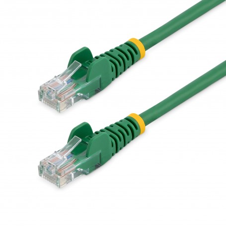 StarTech.com Cavo di Rete da 5m Verde Cat5e Ethernet RJ45 Antigroviglio (45PAT5MGN)