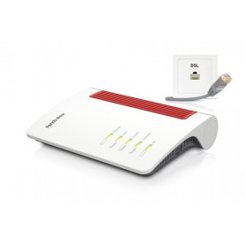 FRITZ!Box 7690 International router wireless 2.5 Gigabit Ethernet Dual-band (2.4 GHz/5 GHz) Bianco