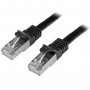 StarTech.com N6SPAT50CMBK cavo di rete Nero 0,5 m Cat6 SF/UTP (S-FTP) (N6SPAT50CMBK)