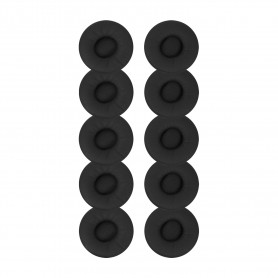 Jabra 14101-59 cuscinetto per auricolari Pelle Nero 10 pz (14101-59)