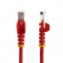 StarTech.com Cavo di Rete da 5m Rosso Cat5e Ethernet RJ45 Antigroviglio (45PAT5MRD)