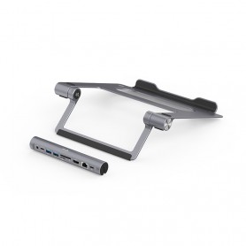 METAL COOLING PAD+USB-C DOCK PD100W (C31METALDOCKPADPD)