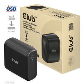 CLUB3D CAC-1908 Caricabatterie per dispositivi mobili Comandi di gaming, Computer portatile, Telefono cellulare, Computer portat
