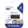 Verbatim PinStripe 3.0 - Memoria USB 3.0 da 16 GB  - Nero (49316)
