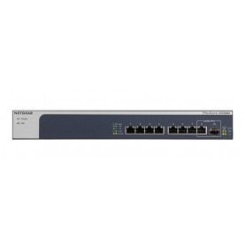 Netgear XS508M Non gestito 10G Ethernet (100/1000/10000) Grigio, Argento (XS508M-100EUS)