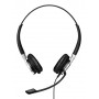 EPOS | SENNHEISER IMPACT SC 665 USB Cuffia Padiglione auricolare Connettore 3.5 mm USB tipo A Nero, Argento (1000645)