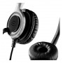 EPOS | SENNHEISER IMPACT SC 665 USB Cuffia Padiglione auricolare Connettore 3.5 mm USB tipo A Nero, Argento (1000645)