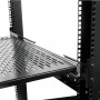 StarTech.com Ripiano scorrevole per montaggio a rack profondità regolabile con fessure 2U – 22.7kg (UNISLDSHF19)