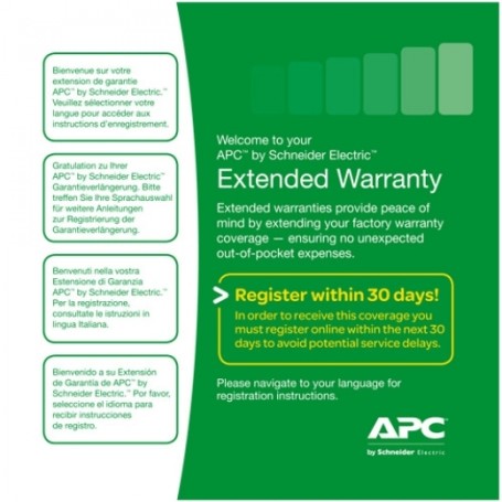 APC WEXTWAR1YR-SD-03 estensione della garanzia (WEXTWAR1YR-SD-03)