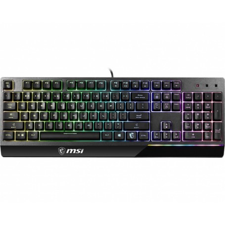 MSI Vigor GK30 Combo tastiera USB QWERTY Nero (VIGORGK30COMBIT)