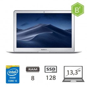 MBA 13,3 (2015)I5-5250U/8/SSD128/SLV/2Y - B