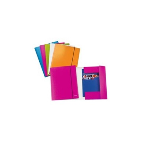 Leitz WOW folder 3 flap Policarbonato Bianco 350 x 250 mm (39830001)
