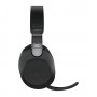 Jabra Evolve2 85, UC Stereo Auricolare Con cavo e senza cavo A Padiglione Ufficio USB tipo A Bluetooth Nero (28599-989-989)