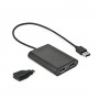 i-tec USB 3.0 / USB-C Dual 4K DP Video Adapter (U3DUAL4KDP)
