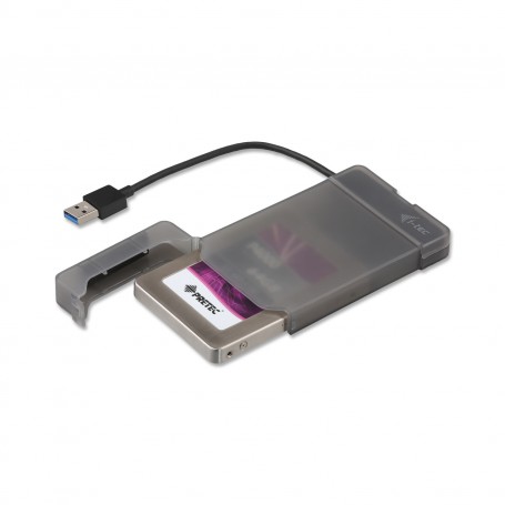 i-tec MySafe USB 3.0 Easy 2.5" External Case – Black (MYSAFEU313)