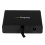 StarTech.com Adattatore multi monitor a 3 porte - Hub DisplayPort 1.2 MST a doppio 4K 30Hz e 1x 1080p - Splitter vi (MSTDP123DP)