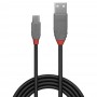 Lindy 36732 cavo USB 1 m USB 2.0 USB A Micro-USB B Nero, Grigio (36732)
