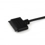 StarTech.com Cavo Adattatore per dischi rigidi USB 3.0 a SATA III da 2.5`` con UASP - Convertitore Sata SSD/HDD (USB3S2SAT3CB)