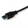 StarTech.com Cavo Adattatore per dischi rigidi USB 3.0 a SATA III da 2.5`` con UASP - Convertitore Sata SSD/HDD (USB3S2SAT3CB)