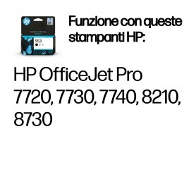 HP 953 Black Original Ink Cartridge cartuccia d'inchiostro 1 pz Resa standard (L0S58AE)