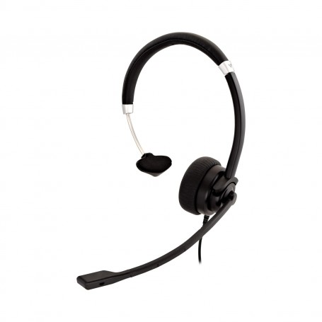 V7 Le cuffie Deluxe Mono USB con microfono (HU411)