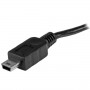 StarTech.com Cavo USB OTG - Micro USB a Mini USB - M/M - 20cm (UMUSBOTG8IN)