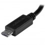 StarTech.com Cavo USB OTG - Micro USB a Mini USB - M/M - 20cm (UMUSBOTG8IN)