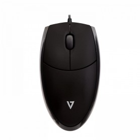 V7 Ratón LED óptico USB - nero (MV3000010-BLK-5E)