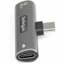 StarTech.com Adattatore USB C di ricarica e audio - Alimentatore USB-C con porta USB-C Audio per cuffie - Caricabatt (CDP2CAPDM)
