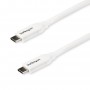 StarTech.com USB2C5C2MW cavo USB 2 m USB 2.0 USB C Bianco (USB2C5C2MW)