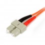 StarTech.com Cavo patch duplex in fibra multimodale 62,5/125 1 m LC - SC (FIBLCSC1)