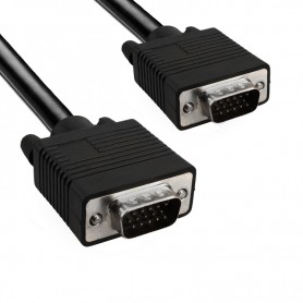 Vultech 1.8m VGA cavo VGA 1,8 m VGA (D-Sub) Nero (SVM02)