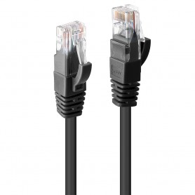 Lindy 48078 cavo di rete Nero 2 m Cat6 U/UTP (UTP) (48078)