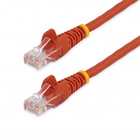 StarTech.com Cavo di rete CAT 5e - Cavo Patch Ethernet RJ45 UTP Rosso da 2m antigroviglio (45PAT2MRD)