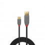 Lindy 36886 cavo USB 1 m USB 2.0 USB A USB C Nero, Grigio (36886)