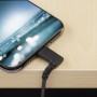 StarTech.com Cavo da USB-A a Lightening da 2m durevole - nero ad angolo retto a 90&deg in fibra aramidica - Robus (RUSBLTMM2MBR)