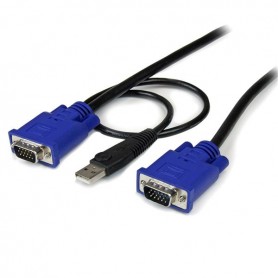 StarTech.com Cavo sottile KVM USB 2 in 1 1 m c.a. (SVECONUS6)