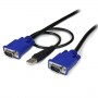StarTech.com Cavo sottile KVM USB 2 in 1 1 m c.a. (SVECONUS6)