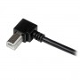StarTech.com Cavo USB 2.0 A a B con angolare destro da 1 m - M/M (USBAB1MR)