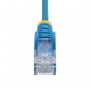 StarTech.com Cavo di Rete Ethernet Snagless CAT6 da 1,5m - Cavo Patch antigroviglio slim RJ45 - Blu (N6PAT150CMBLS)